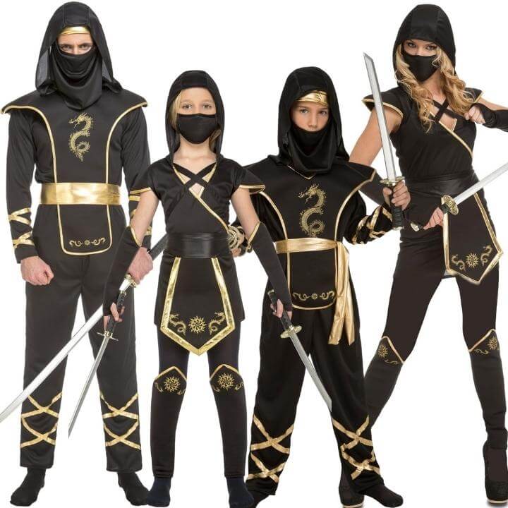 Dragon Ninja Group Costumes