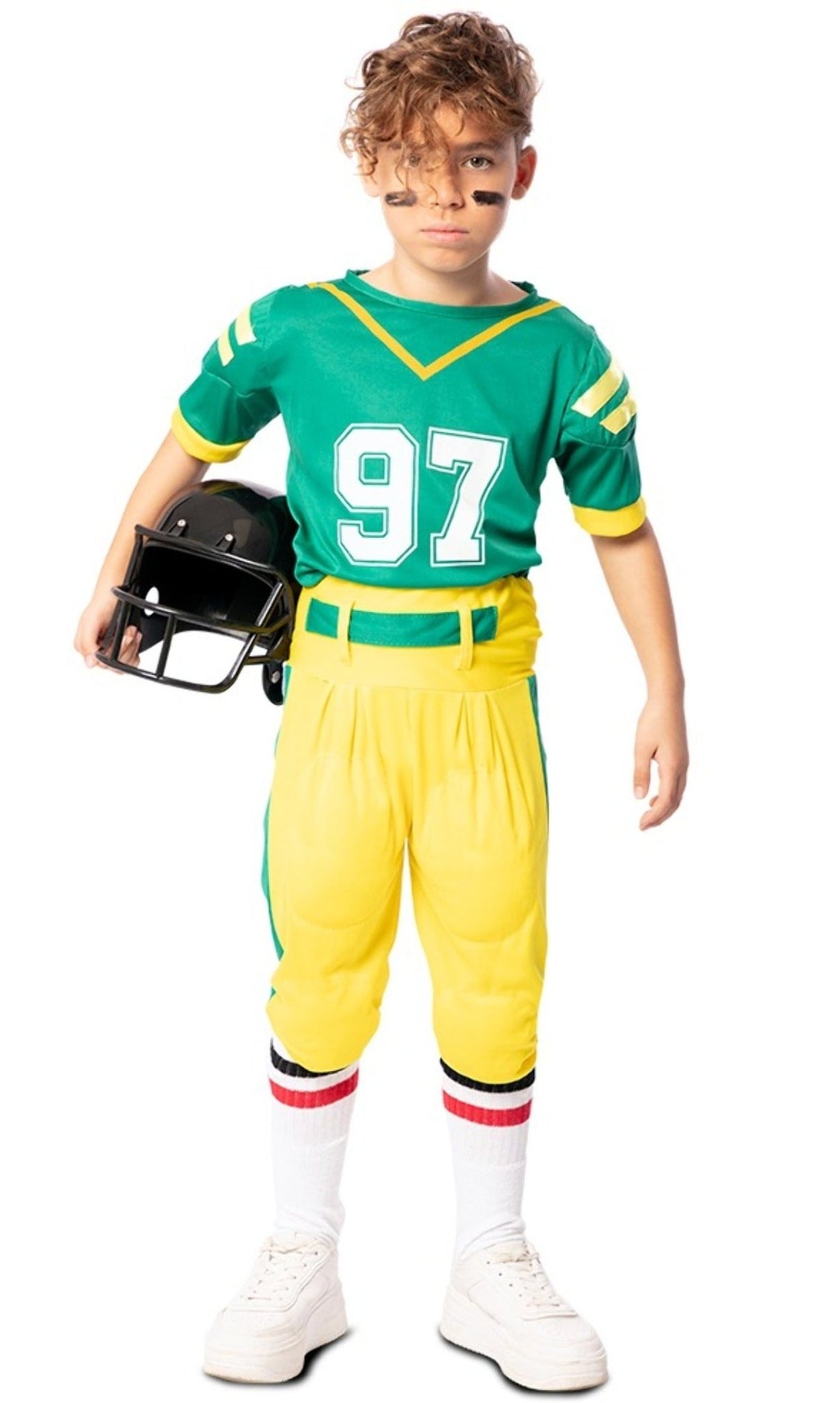 Green Rugby Player Group Costumes