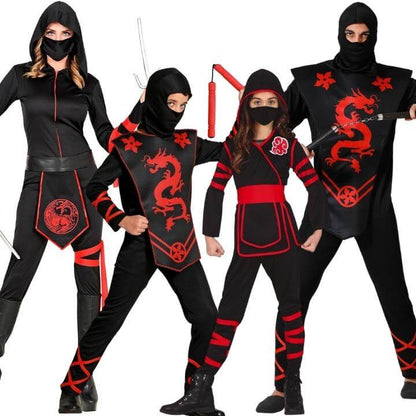 Secret Ninja Group Costumes