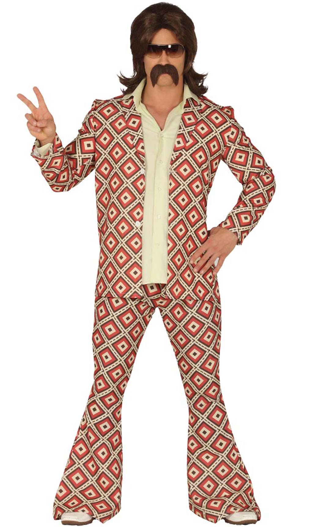 70s Diamond Pattern Group Costumes