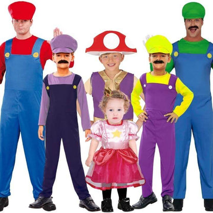 Super Mario Characters Group Costumes