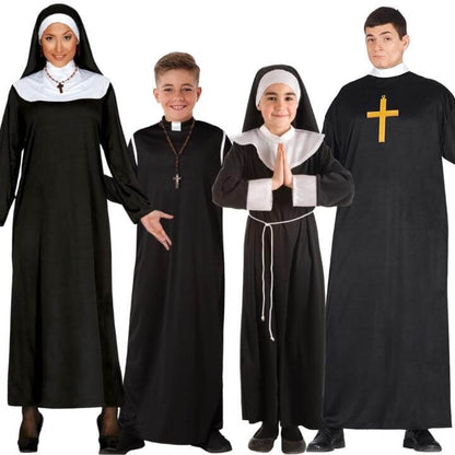 Nun and Priest Group Costumes
