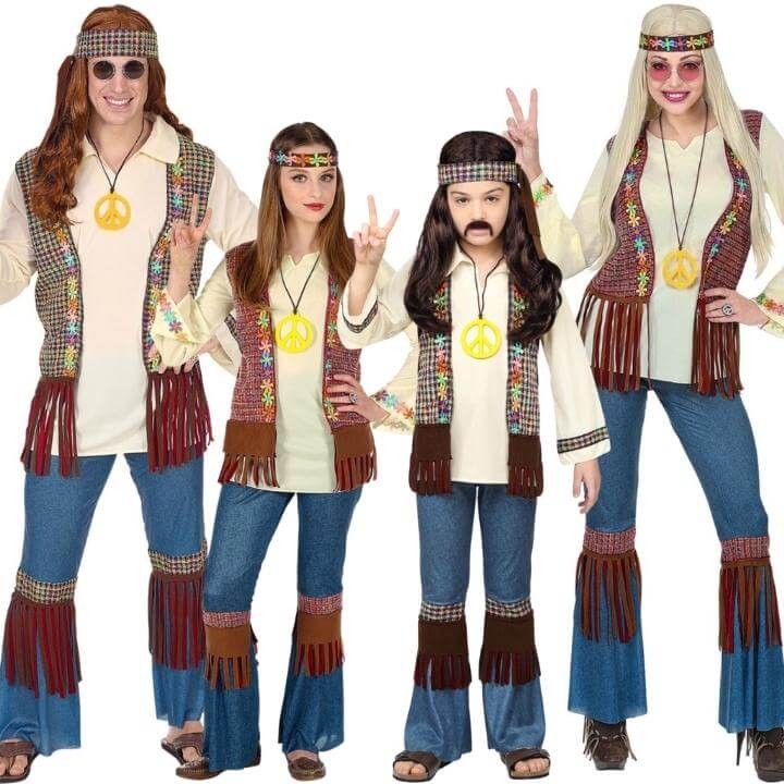 Reggae Hippie Group Costumes