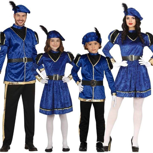 Blue Royal Page Group Costumes