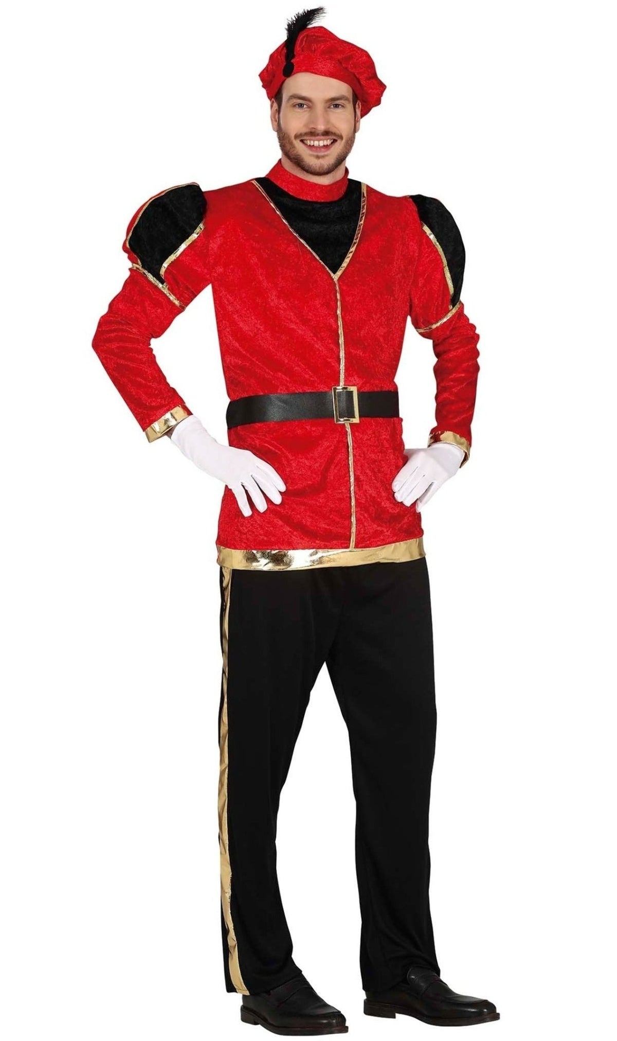 Red Royal Page Group Costumes