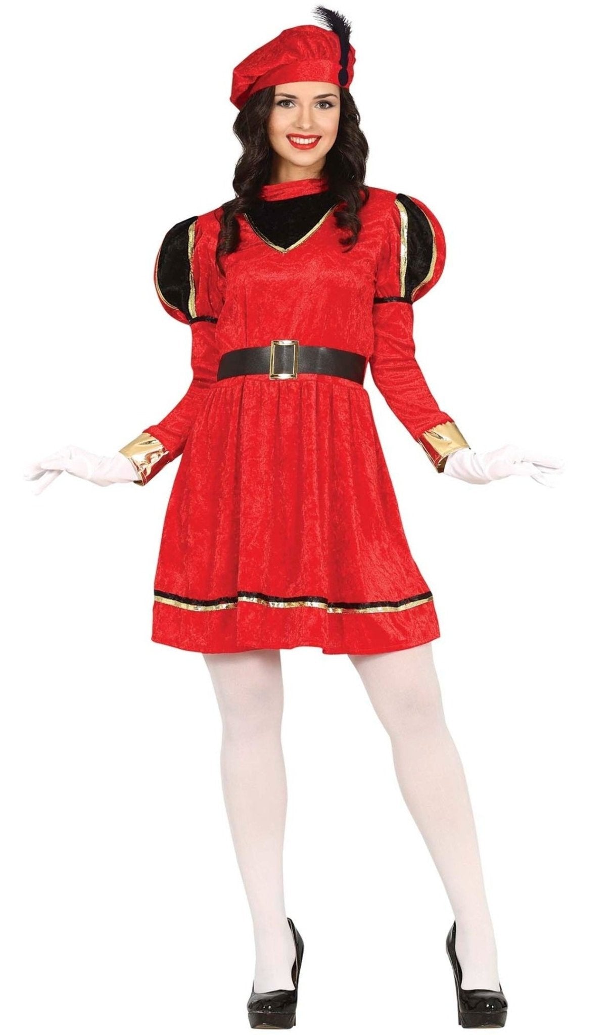 Red Royal Page Group Costumes