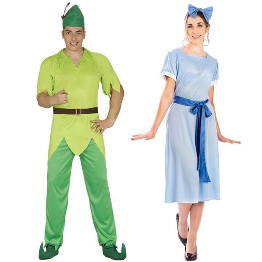 Peter Pan and Wendy Couples Costumes