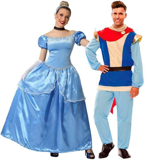 Cinderella and Prince Couples Costumes