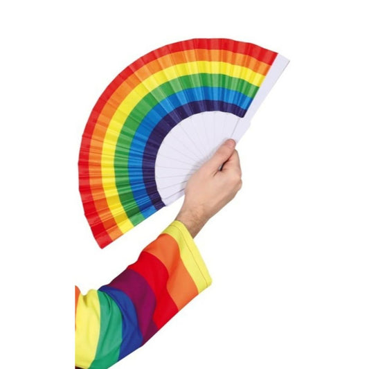 Rainbow Hand fan