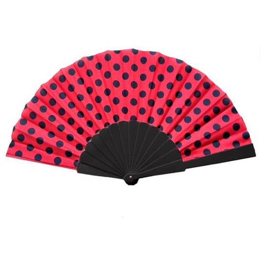 Red and Black Flamenco Hand fan