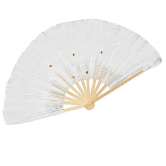 White Locomia Hand fan