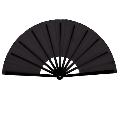 Large Black Hand fan