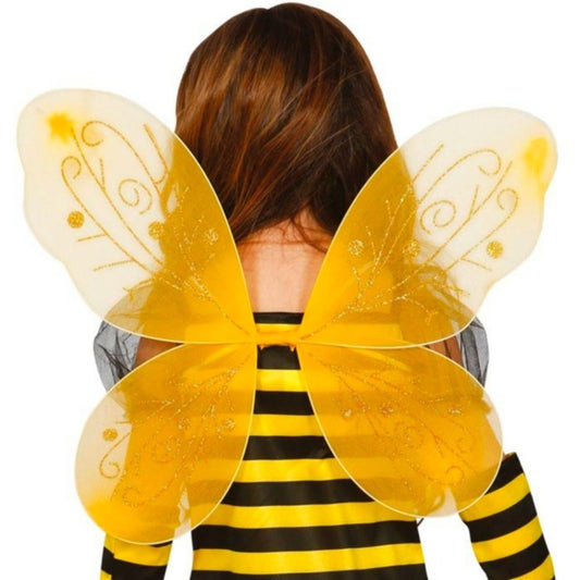 Kids Yellow Illusion Wings