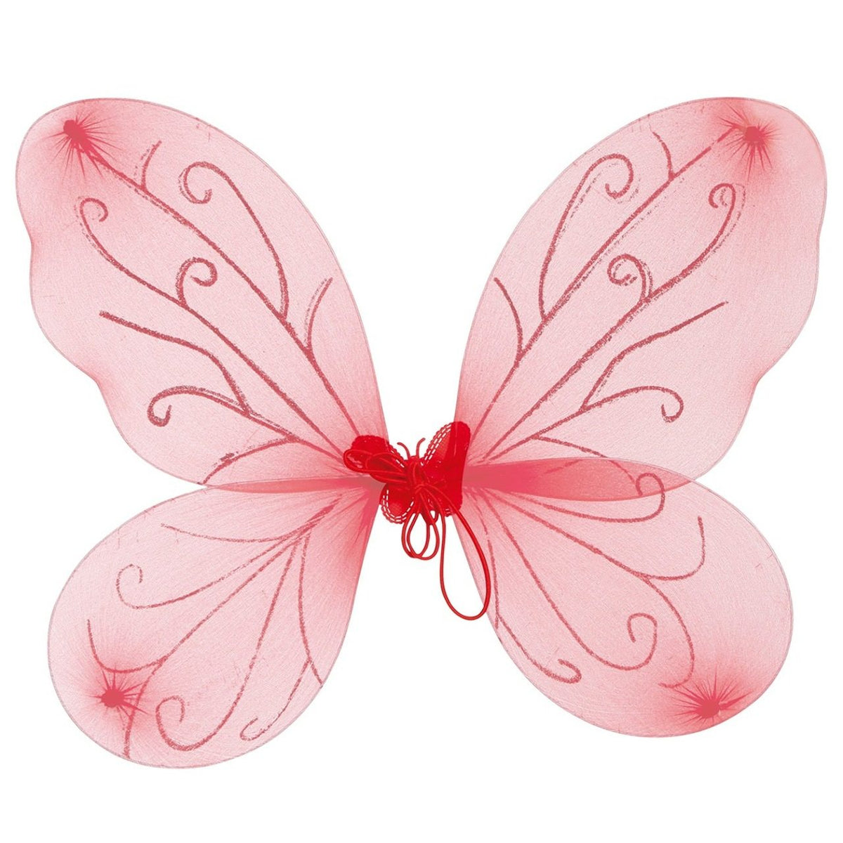Kids Red Illusion Wings