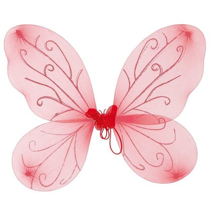 Kids Red Illusion Wings