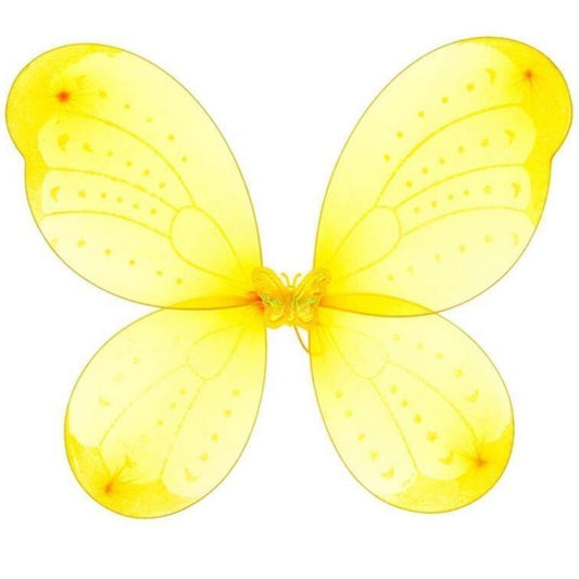 Yellow Eco Butterfly Wings