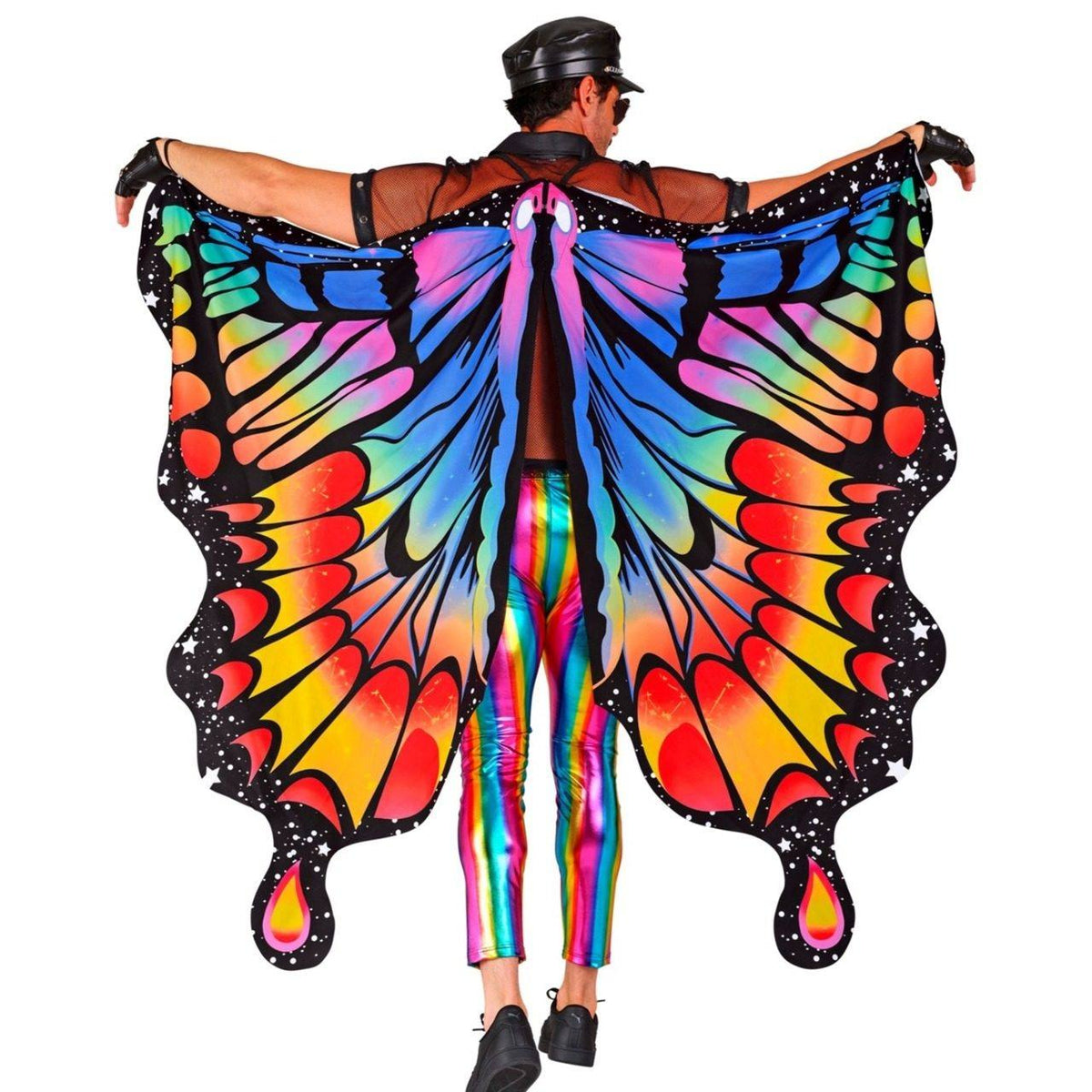 Large Rainbow Butterfly Wings