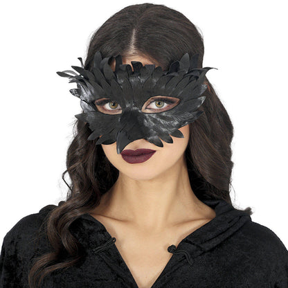 Feathered Raven Mask