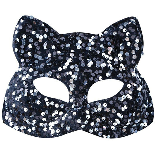 Sequin Cat Mask