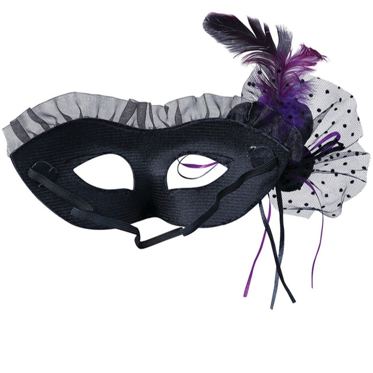 Silver Mask with Veil