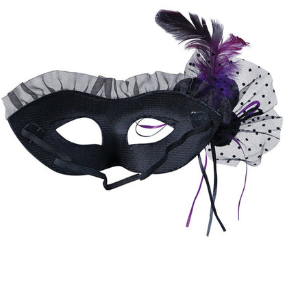 Silver Mask with Veil