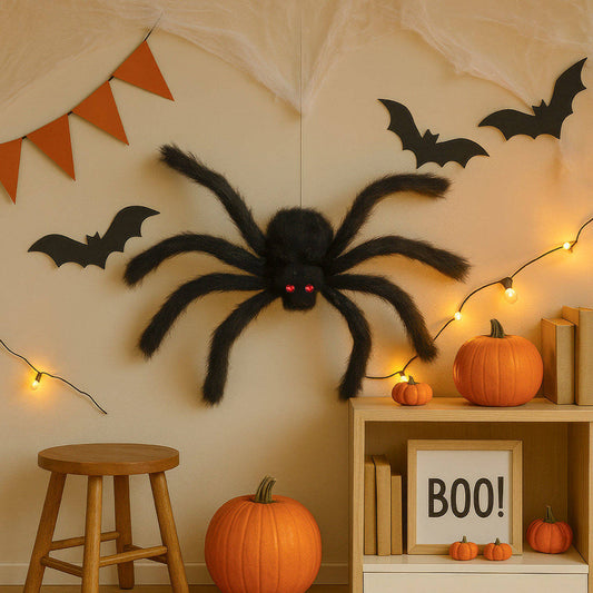 Giant Black Hairy Spider