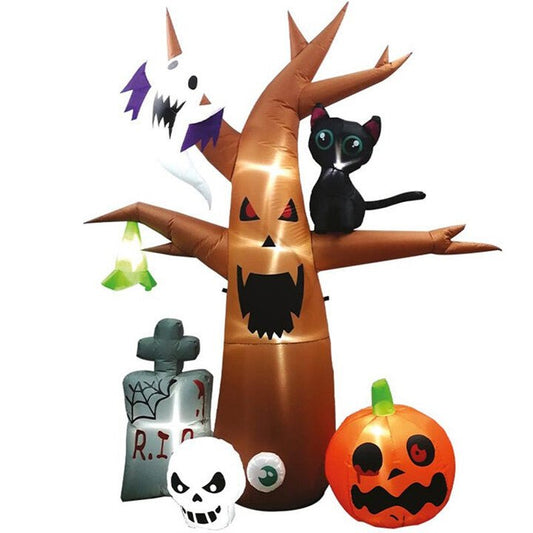Inflatable Halloween Tree with LED