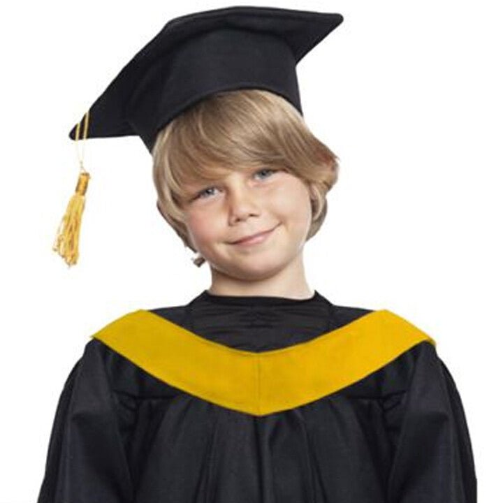 Kids Yellow Graduate Sash