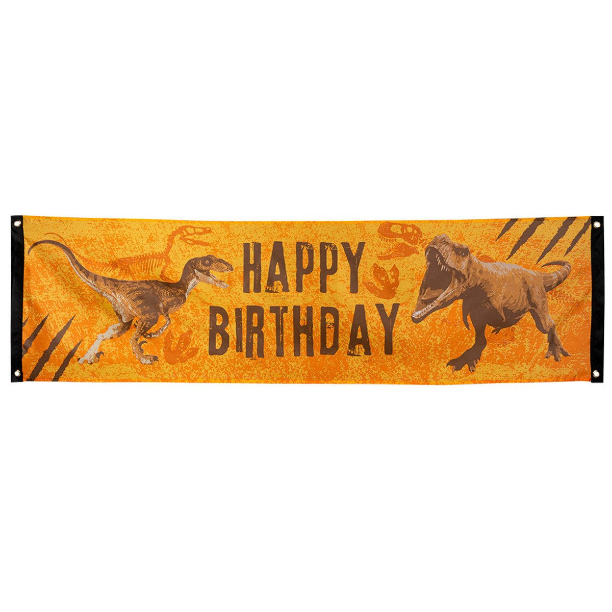 T Rex Dinosaur Birthday Banner