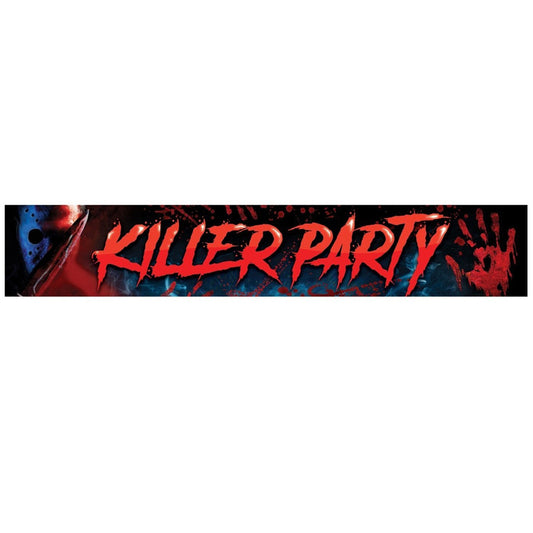 Halloween Killer Party Banner
