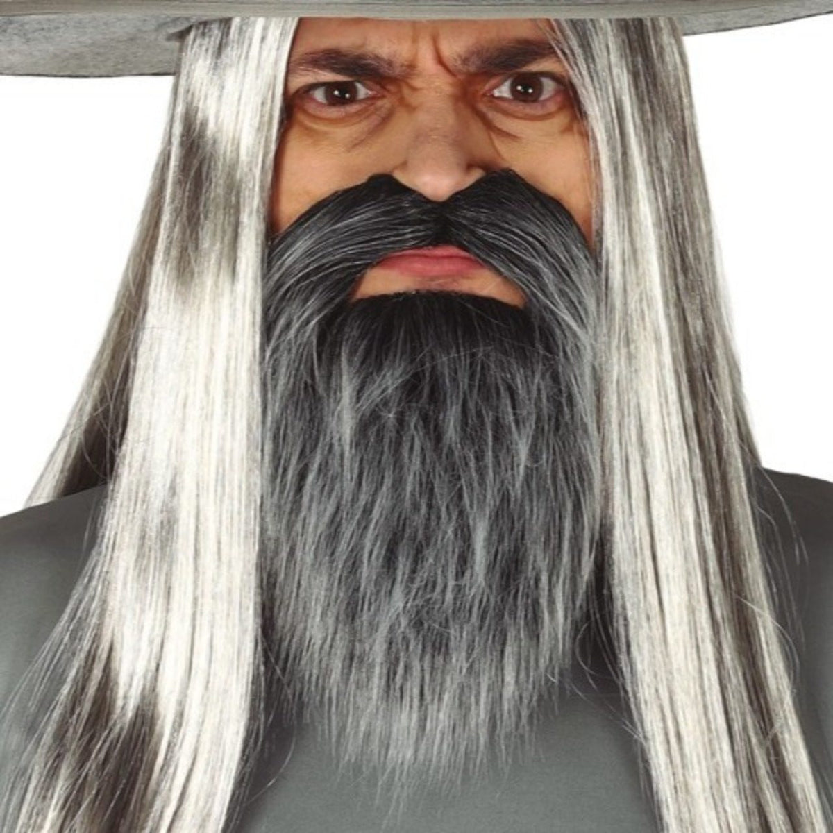 Grey Beard with Moustache