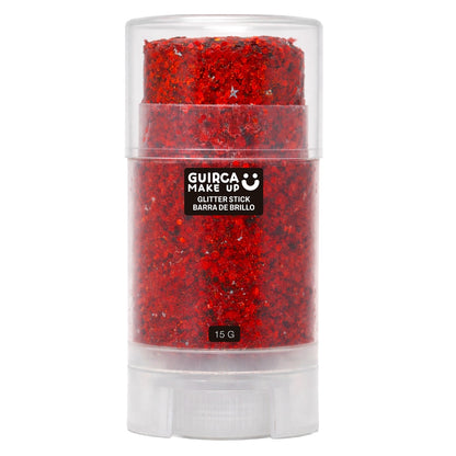 Red Glitter Makeup Stick
