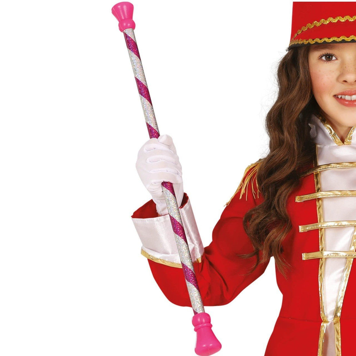 Fuchsia Majorette Baton