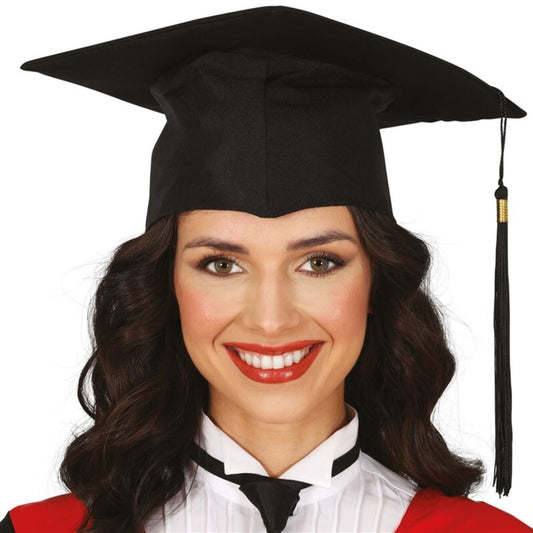 Black Fabric Mortarboard