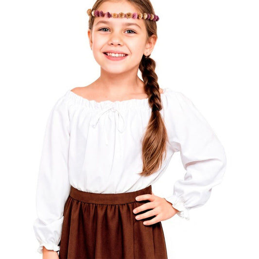 Girls Classic Medieval Blouse