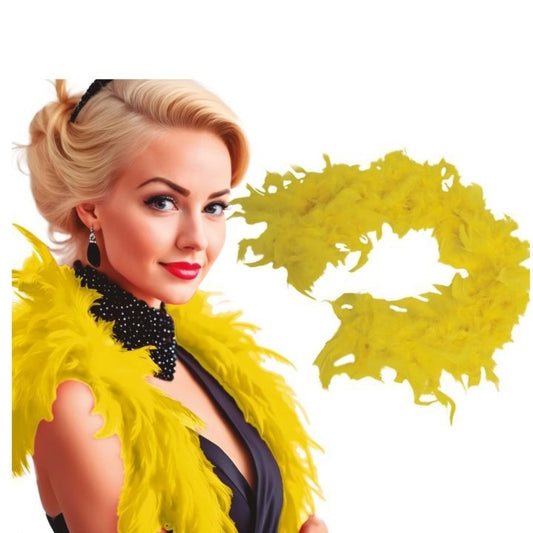 Yellow Marabou Boa 40 g