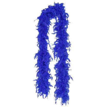Blue Feather Boa 80g