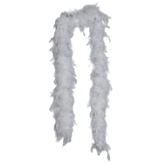 White Feather Boa 80g
