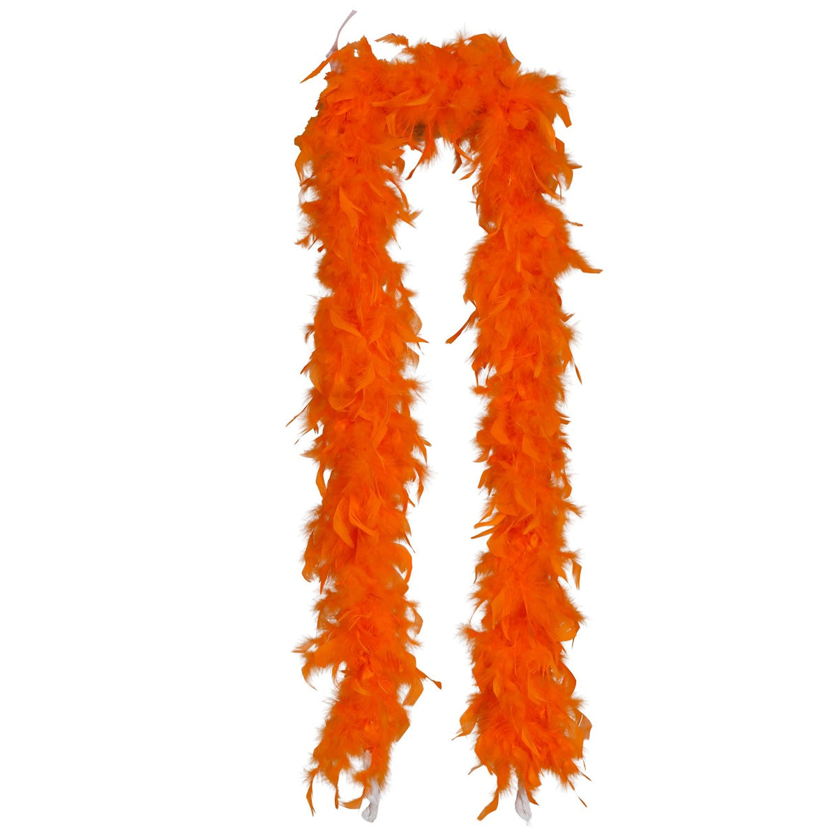 Orange Feather Boa 80g