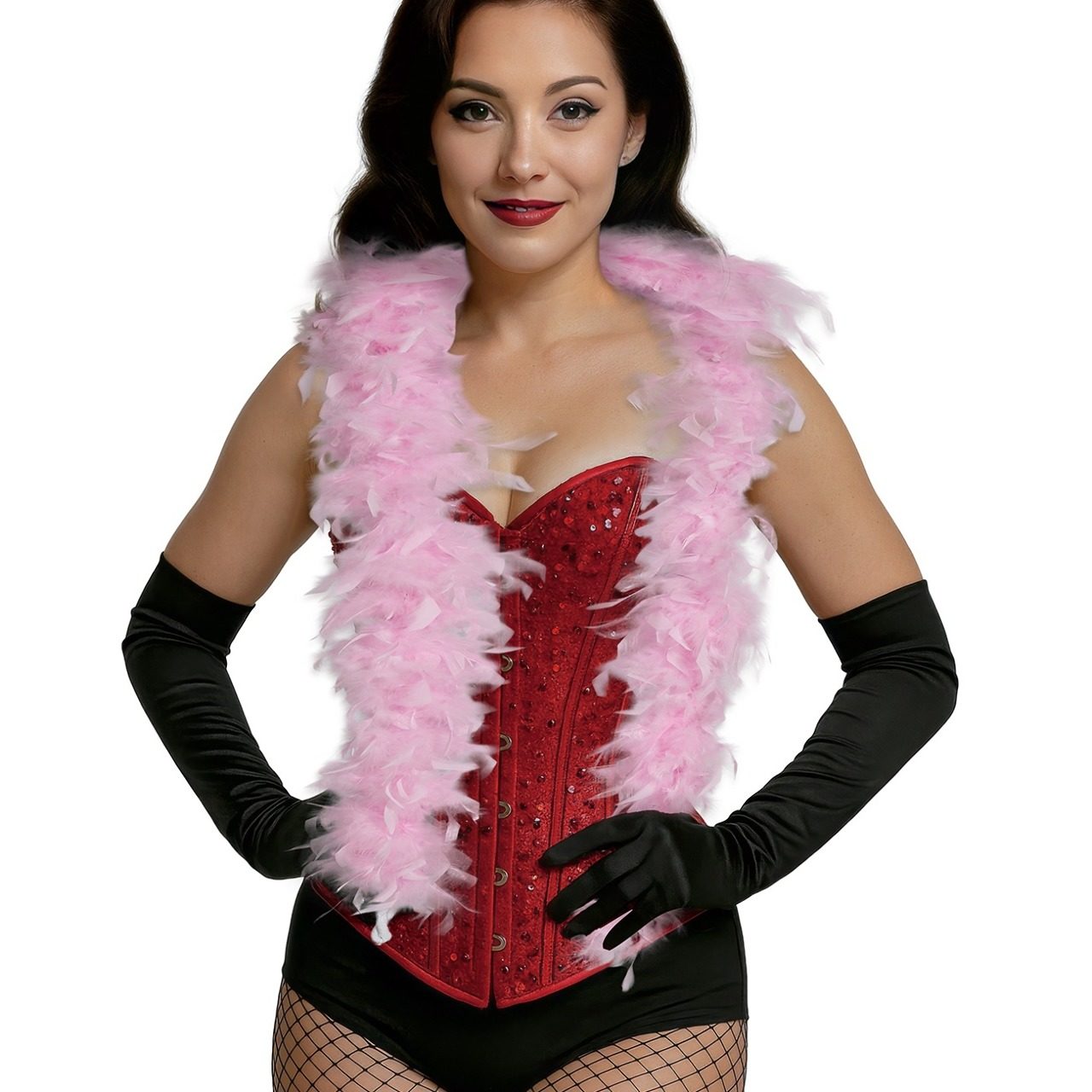 Pink Feather Boa 80g