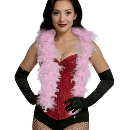 Pink Feather Boa 80g