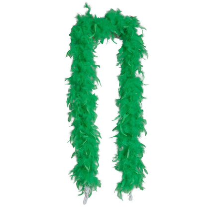 Light Green Feather Boa 80g