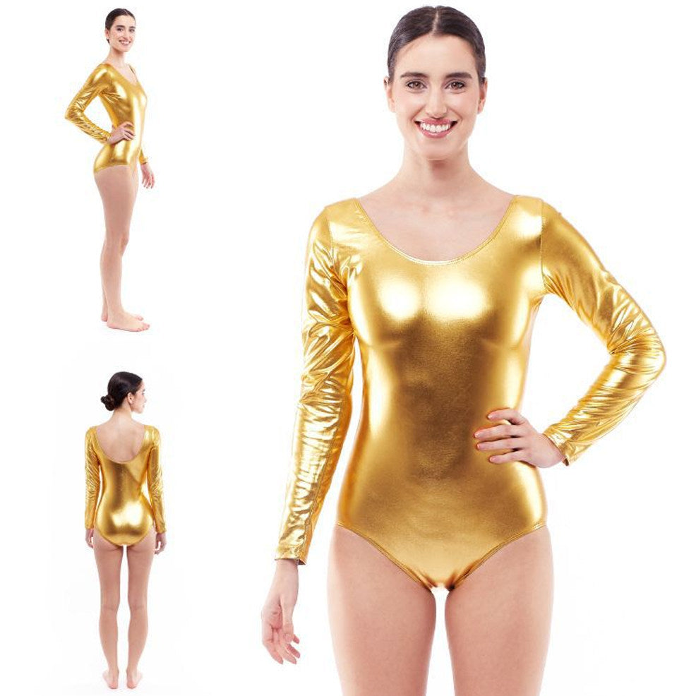Metallic Gold Bodysuit
