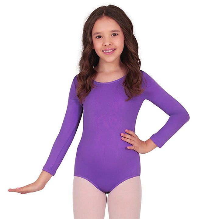 Lilac Long Sleeve Kids Bodysuit
