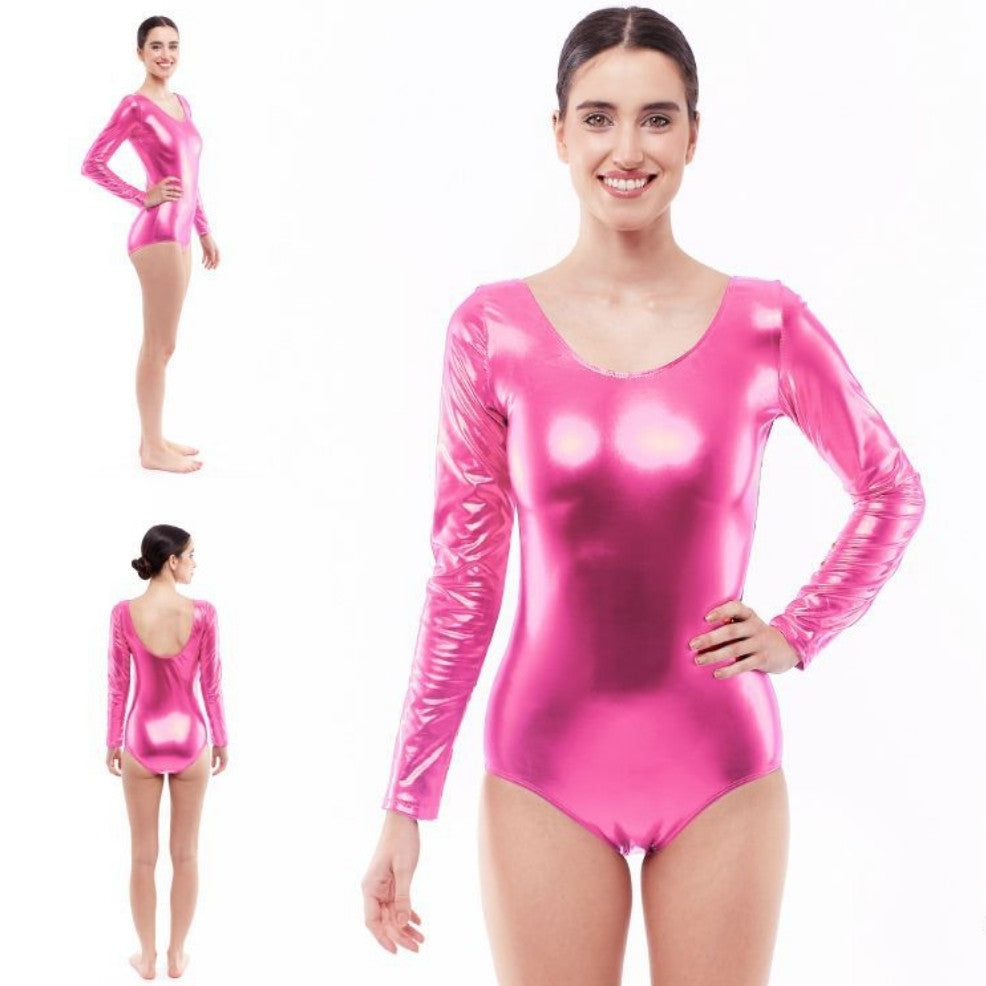 Metallic Pink Bodysuit