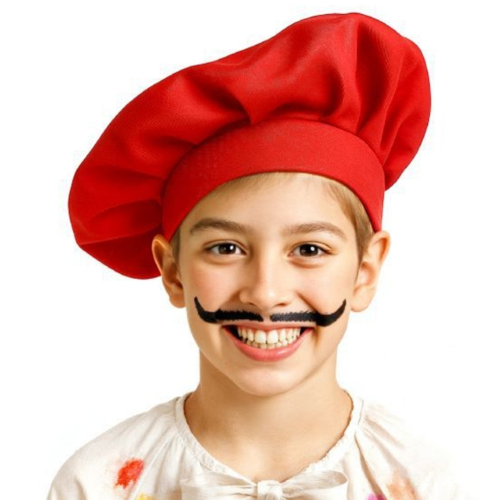 Kids Red Painter Beret