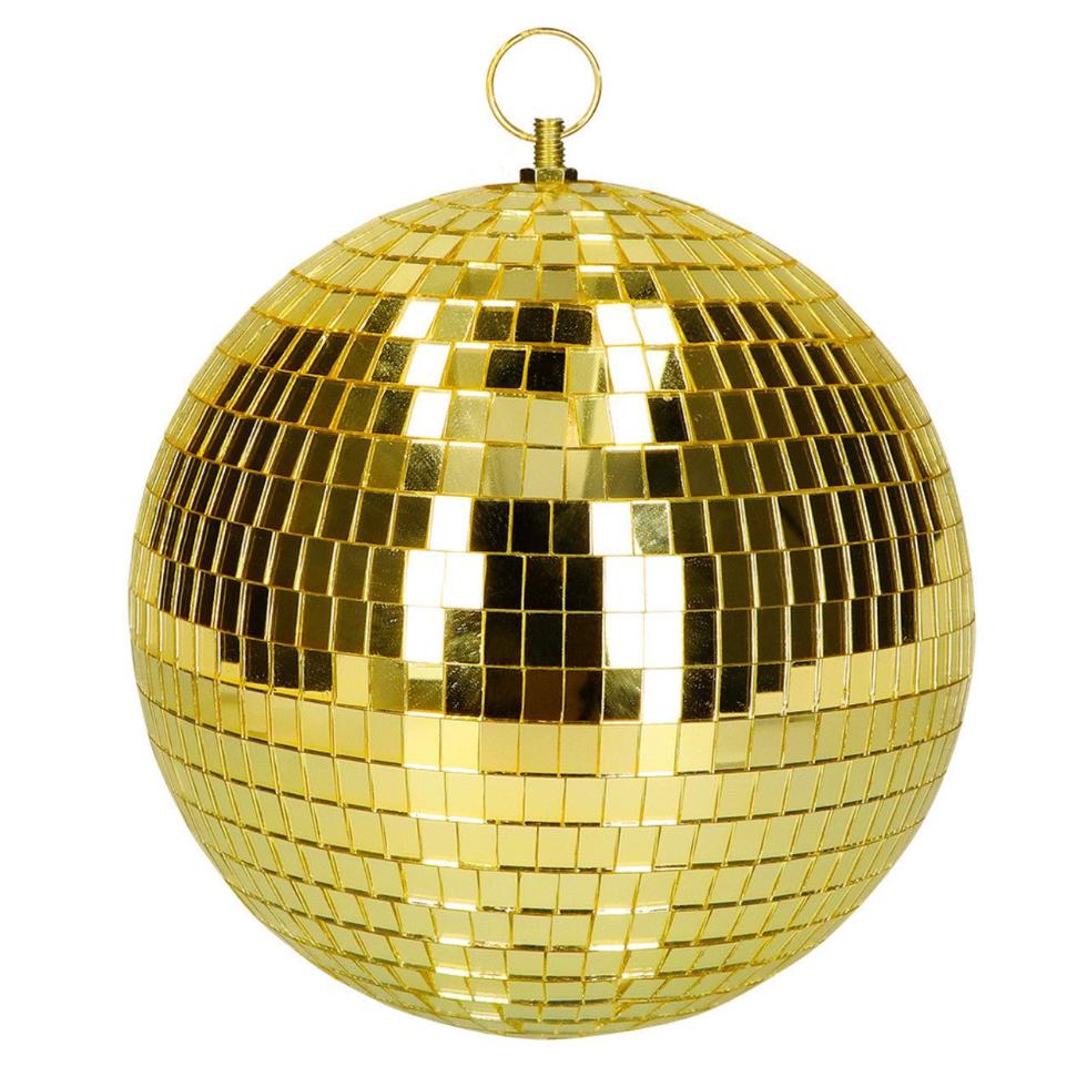 Golden Disco Ball
