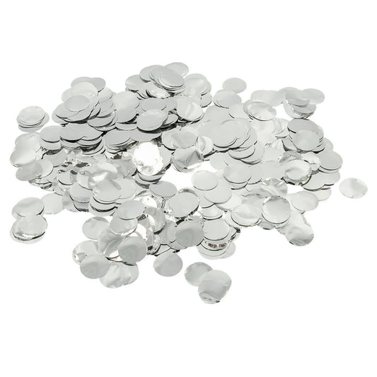 Silver Metallic Confetti Bag 30g