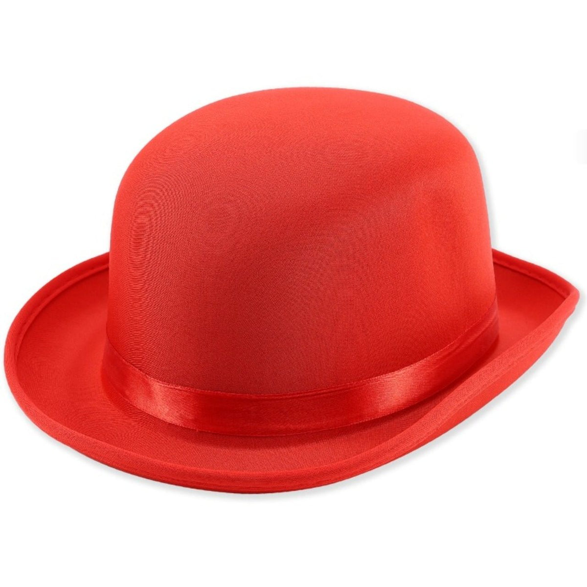 Red Bowler Hat