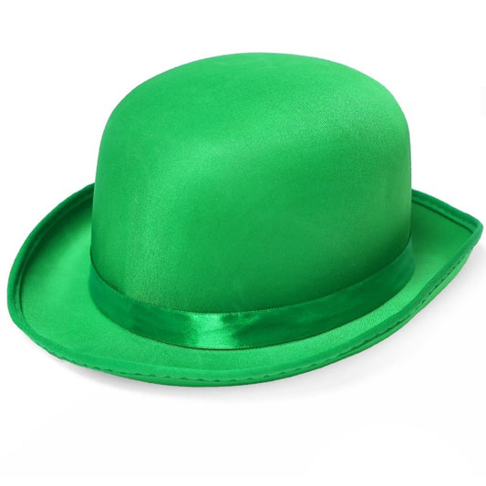 Green Bowler Hat